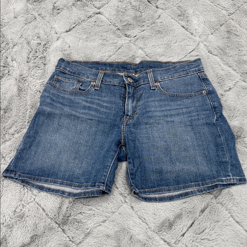 Levi's Women's Blue Jean Shorts